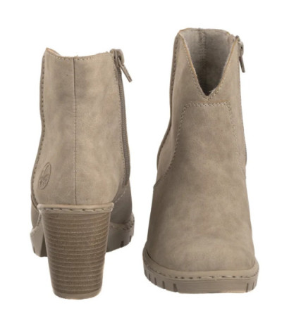 Rieker Beżowe Y2553-60 Beige (RI289-a) kingad