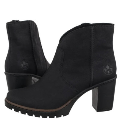 Rieker Czarne Y2553-00 Black (RI289-b) batai