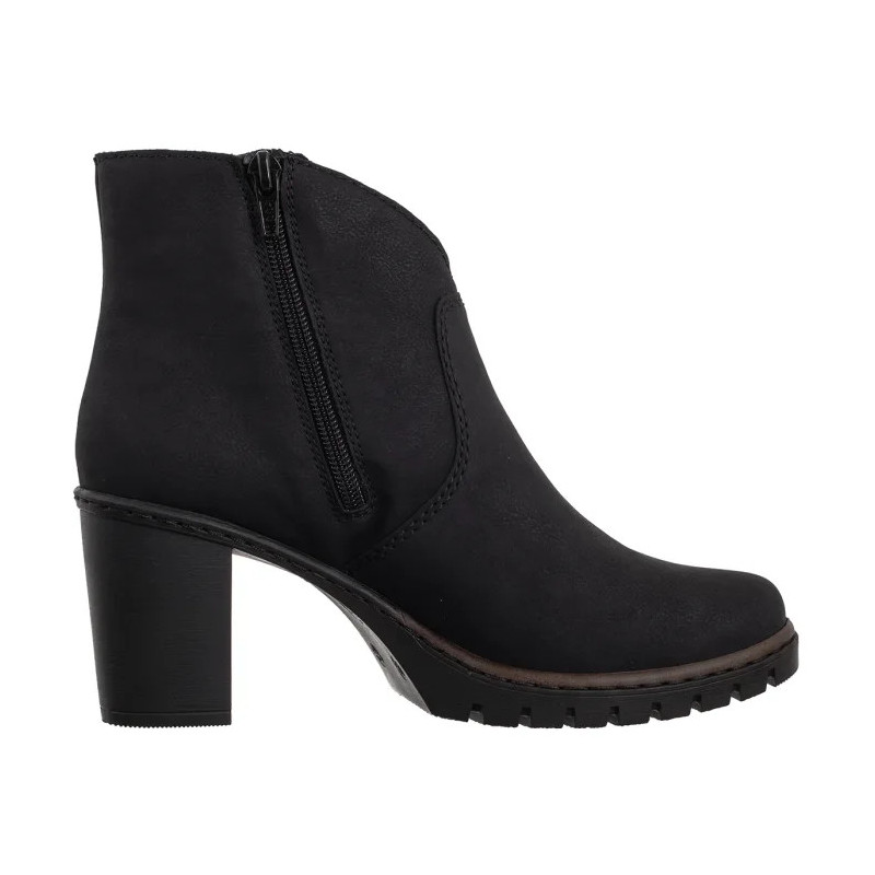 Rieker Czarne Y2553-00 Black (RI289-b) kingad