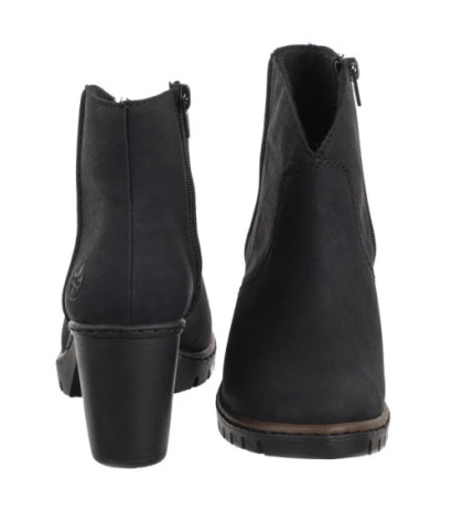 Rieker Czarne Y2553-00 Black (RI289-b) kurpes