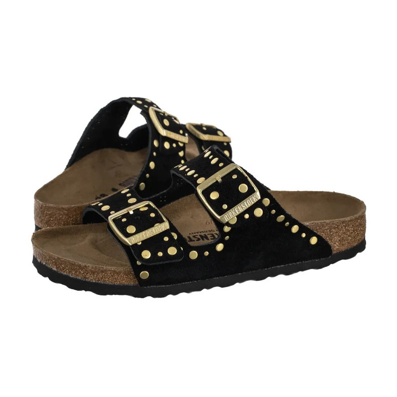 Birkenstock Arizona Rivet Border Black 1030348 (BK330-a) Naiste kingad/klappide klapid