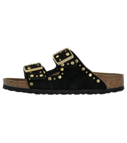 Birkenstock Arizona Rivet Border Black 1030348 (BK330-a) Women's Shoes/Flip Flops