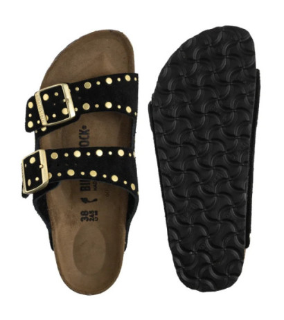 Birkenstock Arizona Rivet Border Black 1030348 (BK330-a) Moteriški batai/šlepetės