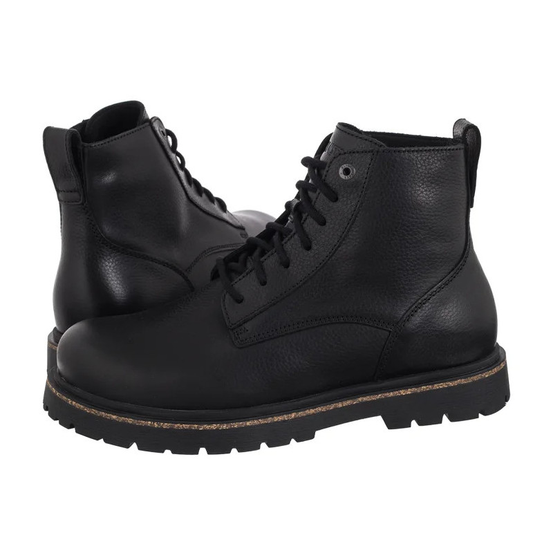 Birkenstock Highwood Lace Mid Black 1030756 (BK336-a) pārgājienu zābaki