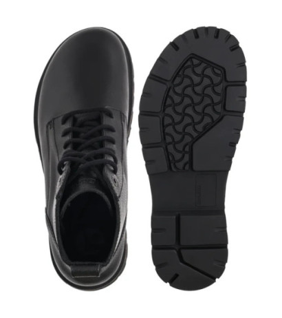 Birkenstock Highwood Lace Mid Black 1030756 (BK336-a) pārgājienu zābaki