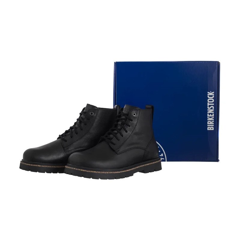 Birkenstock Highwood Lace Mid Black 1030756 (BK336-a) pārgājienu zābaki