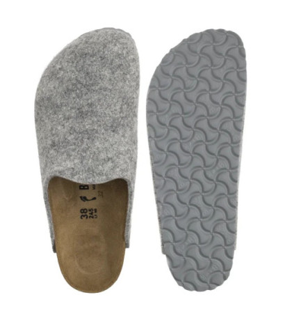 Birkenstock Amsterdam BS Light Gray 1030194 (BK62-d) Women's Shoes/Flip Flops