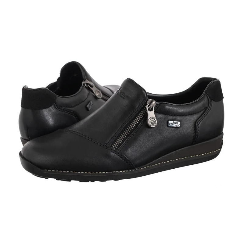 Rieker Czarne 44265-00 Black (RI292-a) kurpes