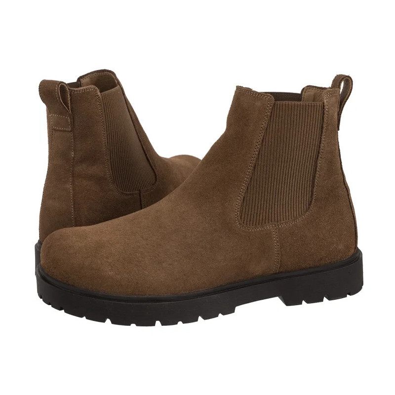 Birkenstock Highwood Slip On Mid Dark Tea 1030115 (BK331-a) batai