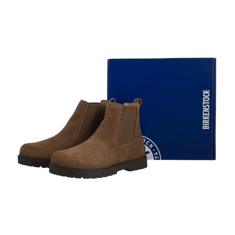 Birkenstock Highwood Slip On Mid Dark Tea 1030115 (BK331-a) batai