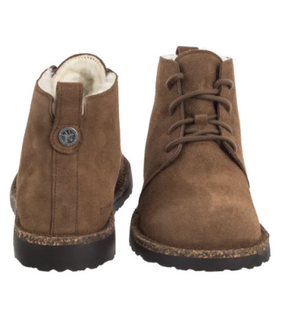 Birkenstock Uppsala Mid Shearling Dark Tea 1028148 (BK332-a) batai