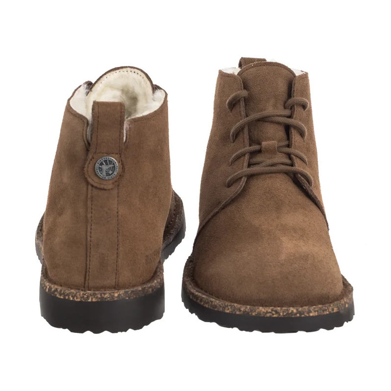 Birkenstock Uppsala Mid Shearling Dark Tea 1028148 (BK332-a) batai