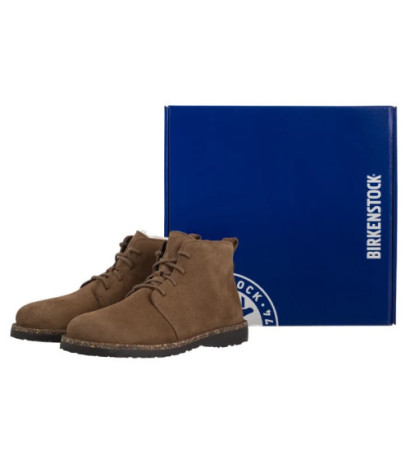 Birkenstock Uppsala Mid Shearling Dark Tea 1028148 (BK332-a) kurpes