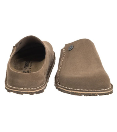 Birkenstock Zermatt Premium Suede Gray Taupe 1021366 (BK333-a) Sieviešu apavi/Flip Flops