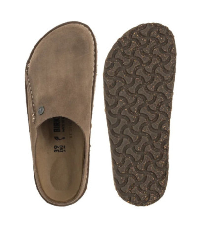 Birkenstock Zermatt Premium Suede Gray Taupe 1021366 (BK333-a) Moteriški batai/šlepetės