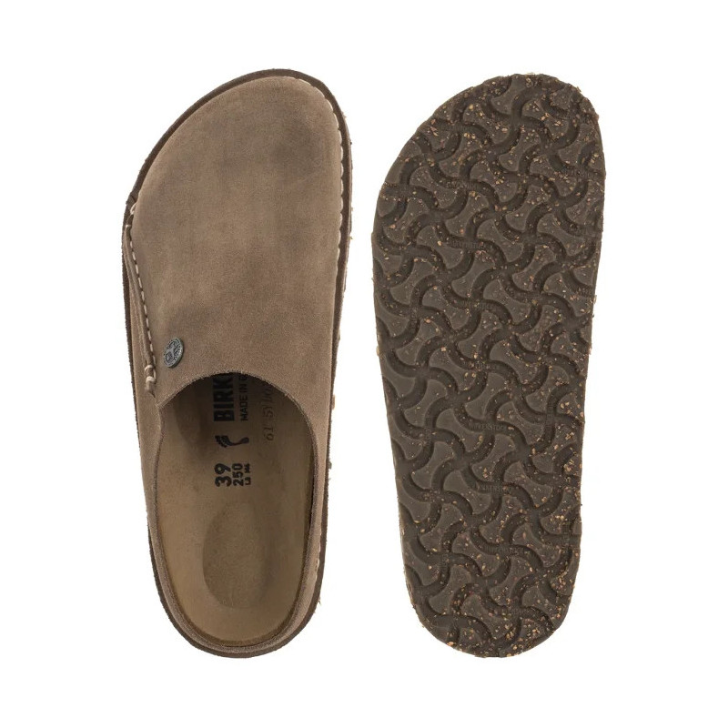 Birkenstock Zermatt Premium Suede Gray Taupe 1021366 (BK333-a) Moteriški batai/šlepetės