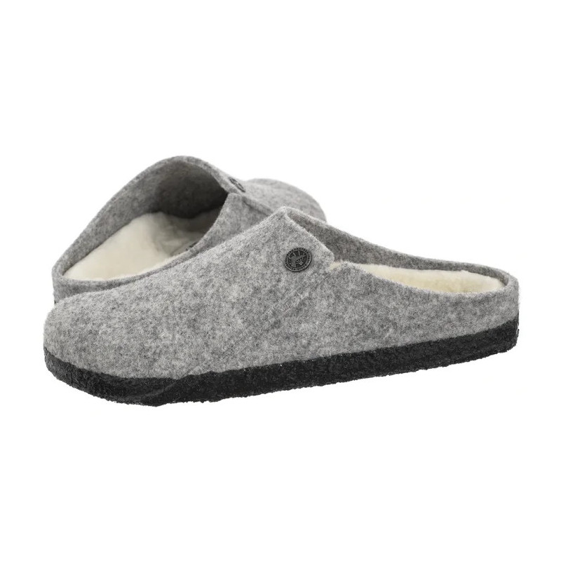Birkenstock Zermatt Rivet Shearling Light Gray 1015086 (BK335-a) Sieviešu apavi/Flip Flops