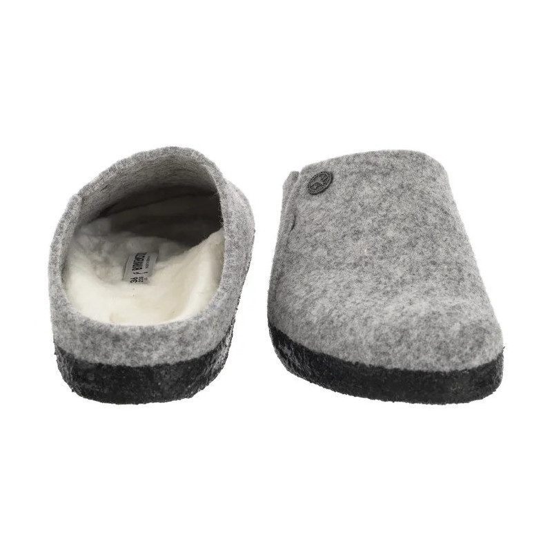 Birkenstock Zermatt Rivet Shearling Light Gray 1015086 (BK335-a) Naiste kingad/klappide klapid