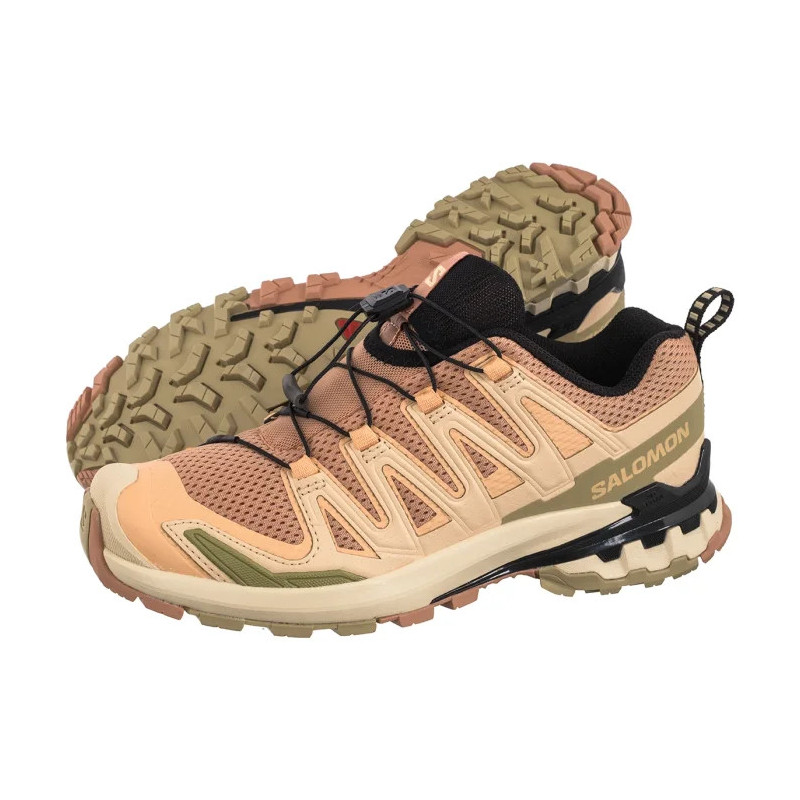 Salomon Xa Pro 3D V9 W Cork/Peach Fuzz/Sponge 475891 (SO9-a) bėgimo bateliai