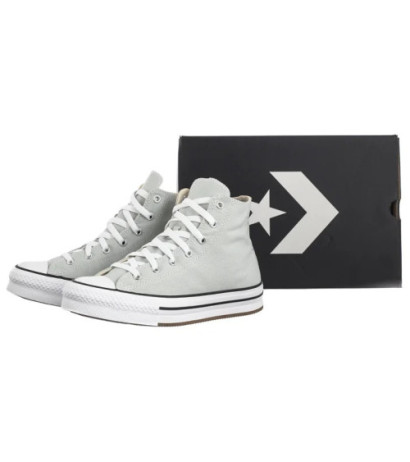 Converse CTAS Eva Lift Hi Rainwashed Grey/White A13122C (CO660-d) apavi