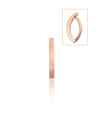 Auksinių auskarų vėrimas į bambą 1930086(Au-R), Raudonas Auksas 585°