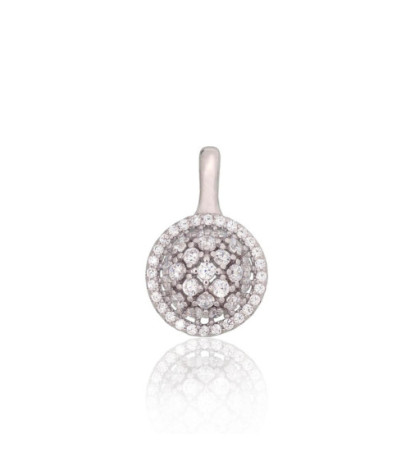 Sudraba kulons 2302002(PRh-Gr)_CZ, Sudrabs 925°, rodijs (pārklājums), Cirkoni