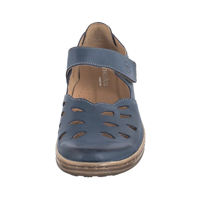 Helios Granatowe 4043 042 (HE3-b) kurpes