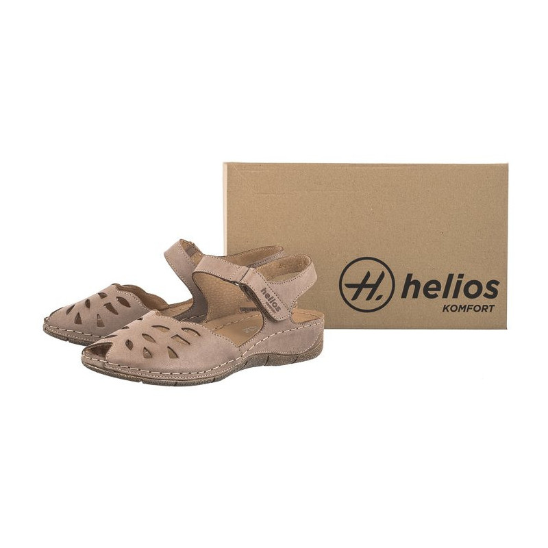 Helios Beżowe 4011 02 (HE24-a) sandals
