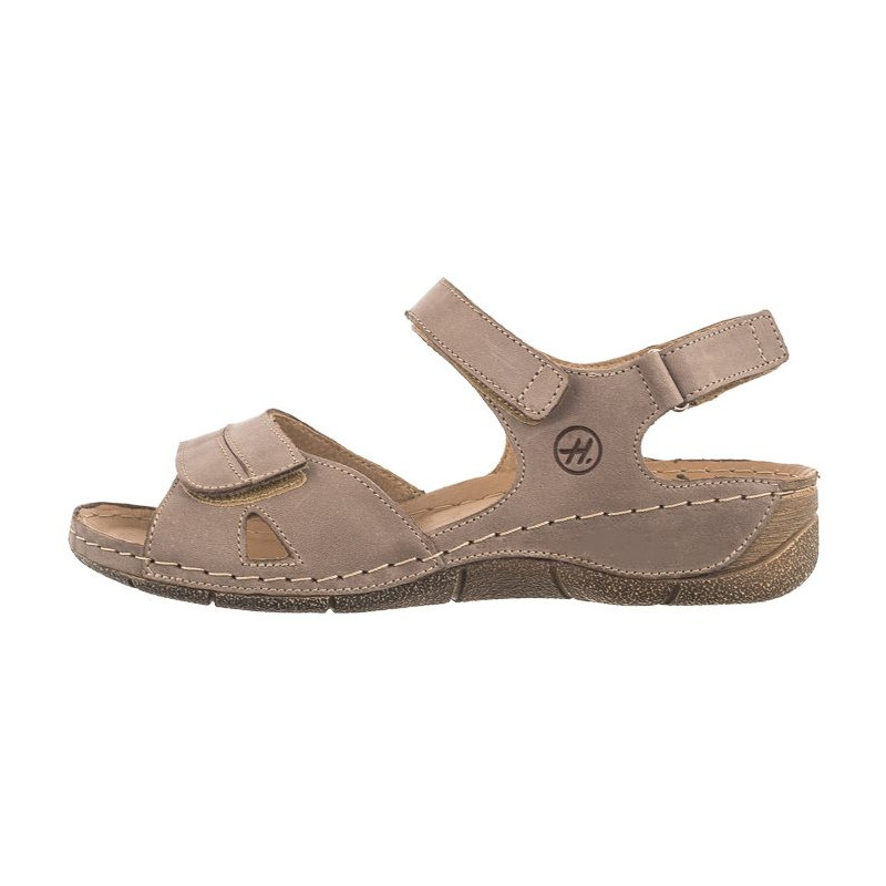 Helios Beż 3 106 02 (HE25-a) sandals