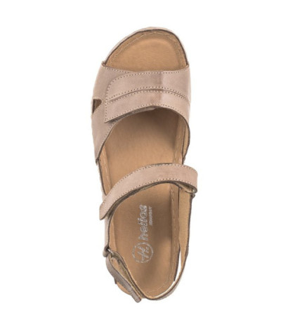 Helios Beż 3 106 02 (HE25-a) sandals