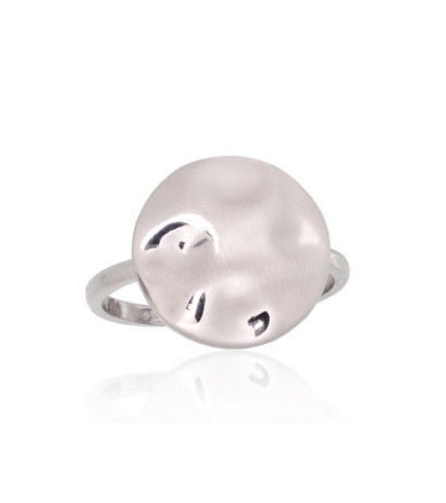 Silver ring 2101937(PRh-Gr), Silver 925°, Rhodium (Plating)