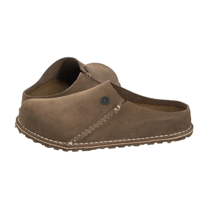 Birkenstock Zermatt Premium Suede Gray Taupe 1021318 (BK340-a) šlepetės