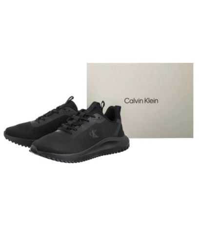 Calvin Klein Eva Runner Mix Ny Triple Black YM0YM01387 0GJ (CK687-a) sporta apavi