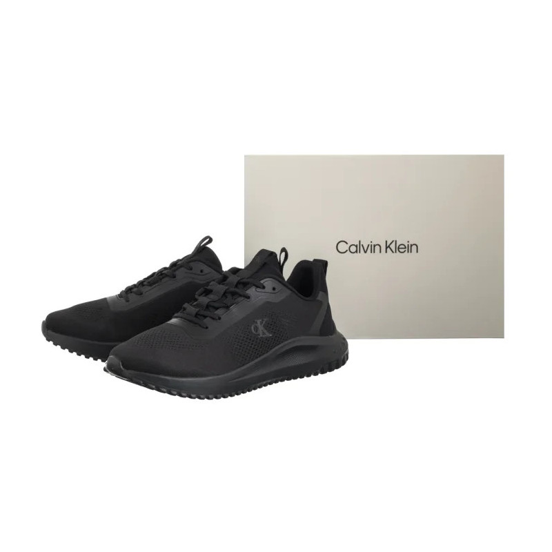 Calvin Klein Eva Runner Mix Ny Triple Black YM0YM01387 0GJ (CK687-a) sporta apavi