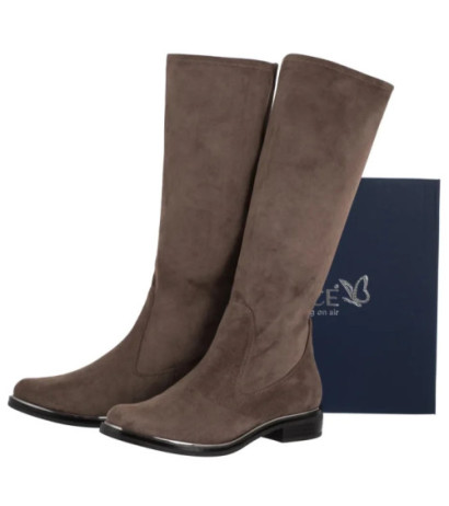 Caprice Kawowe 9-25512-41 306 Cafe Stretch (CP412-d) boots