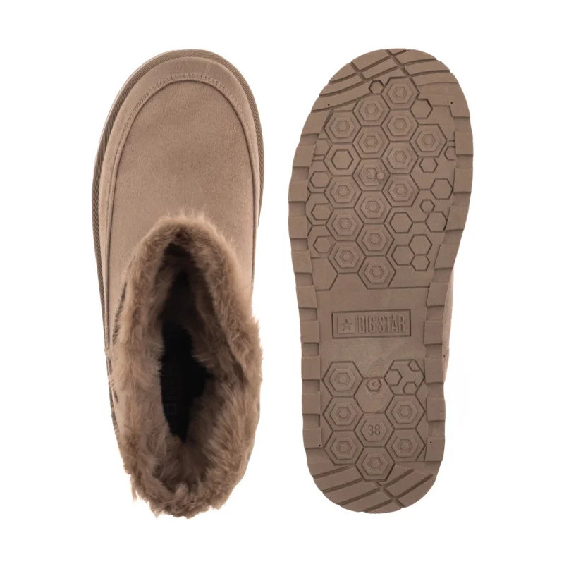 Big Star Beżowe SS274117 (BI621-a) kurpes