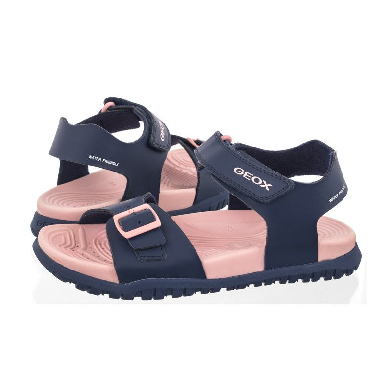 Geox J Sandal Fusbetto G. A Navy/Pink J35HMA 000BC C0694 (GE172-c) sandales