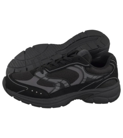 Tommy Hilfiger Archive'25 Black EM0EM01622 BDS  (TH1381-a) sporta apavi