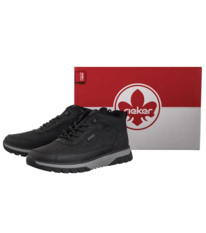 Rieker Czarne B9300-00 Black (RI296-a) apavi