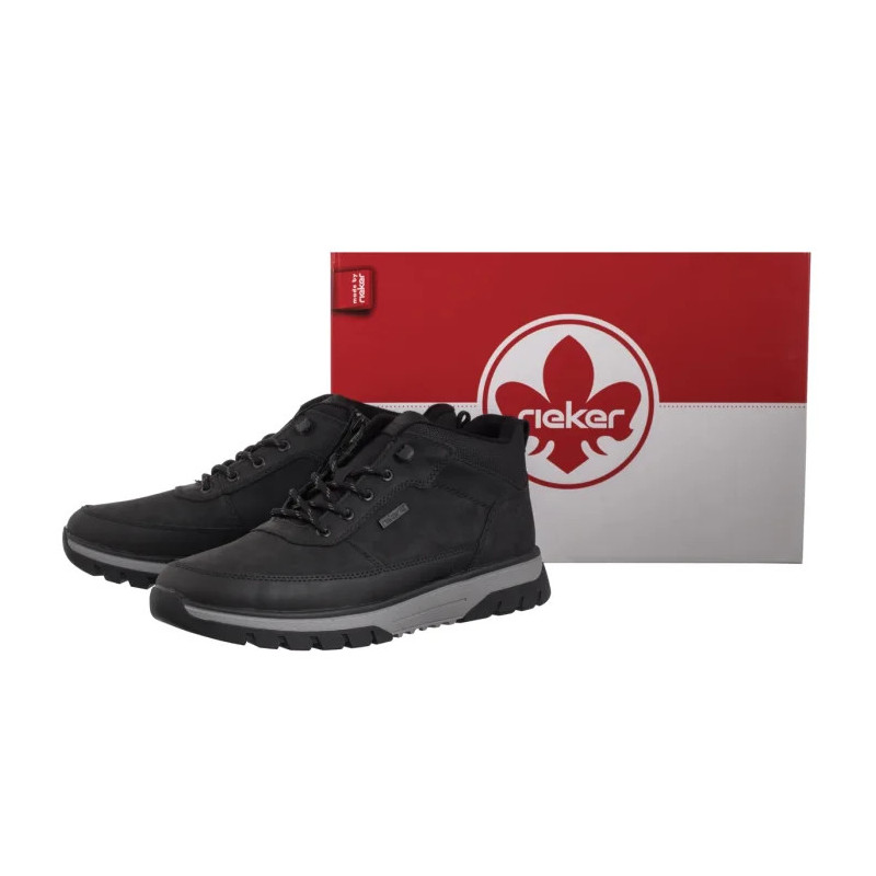Rieker Czarne B9300-00 Black (RI296-a) shoes