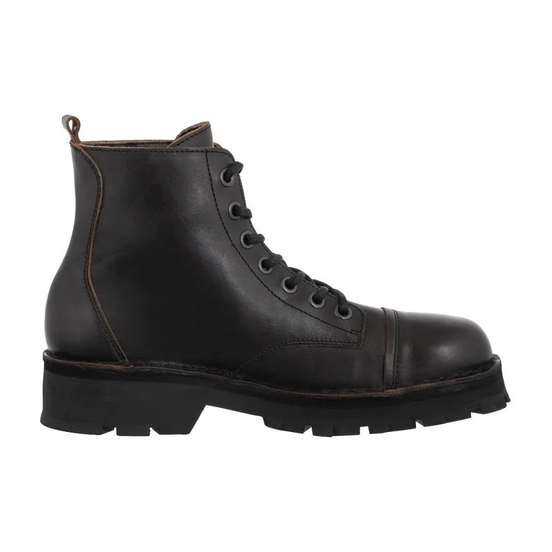 FLY London Kelf Antique Black P211167000 (FL422-a) zābaki