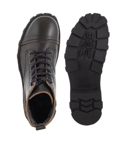 FLY London Kelf Antique Black P211167000 (FL422-a) zābaki