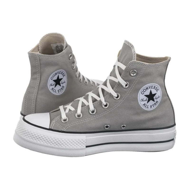Converse CTAS Lift Hi Decade Grey Area/White/Black A12956C (CO596-k) apavi