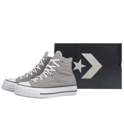 Converse CTAS Lift Hi Decade Grey Area/White/Black A12956C (CO596-k) bateliai