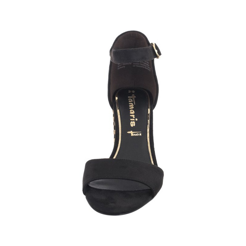 Tamaris Czarne 1-28356-42 098 Black Comb (TM482-a) kurpes