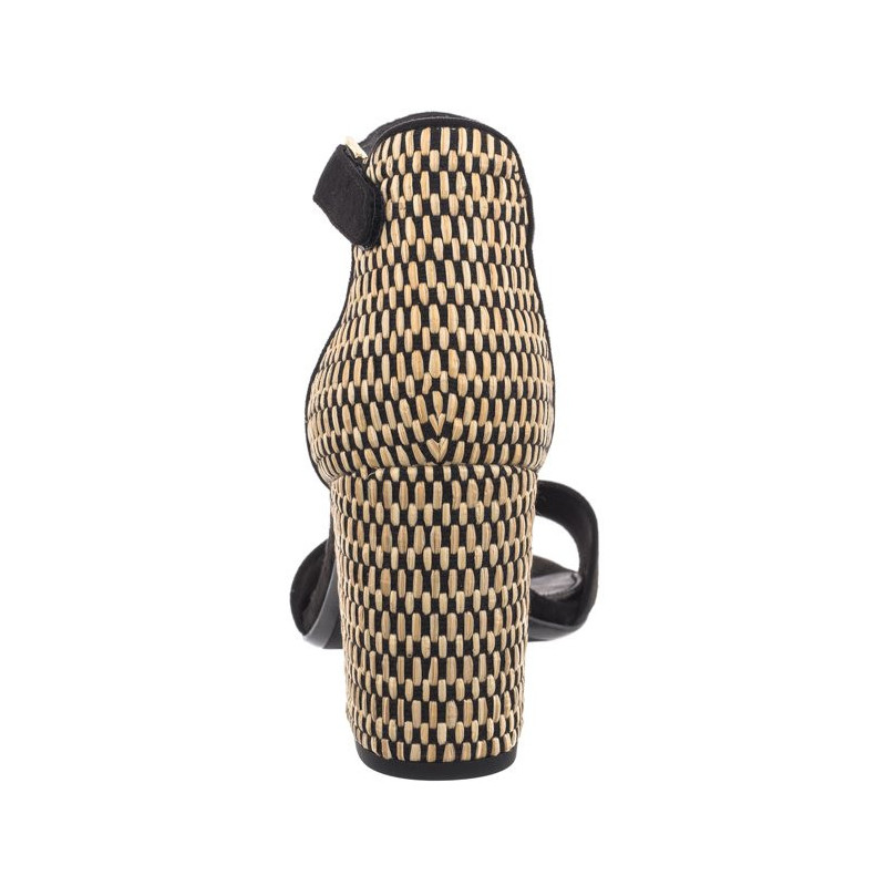 Tamaris Czarne 1-28356-42 098 Black Comb (TM482-a) kurpes