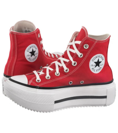Converse CTAS Lift Double Stack Hi Red/Black/White A15542C (CO785-c) bateliai