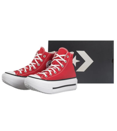 Converse CTAS Lift Double Stack Hi Red/Black/White A15542C (CO785-c) bateliai