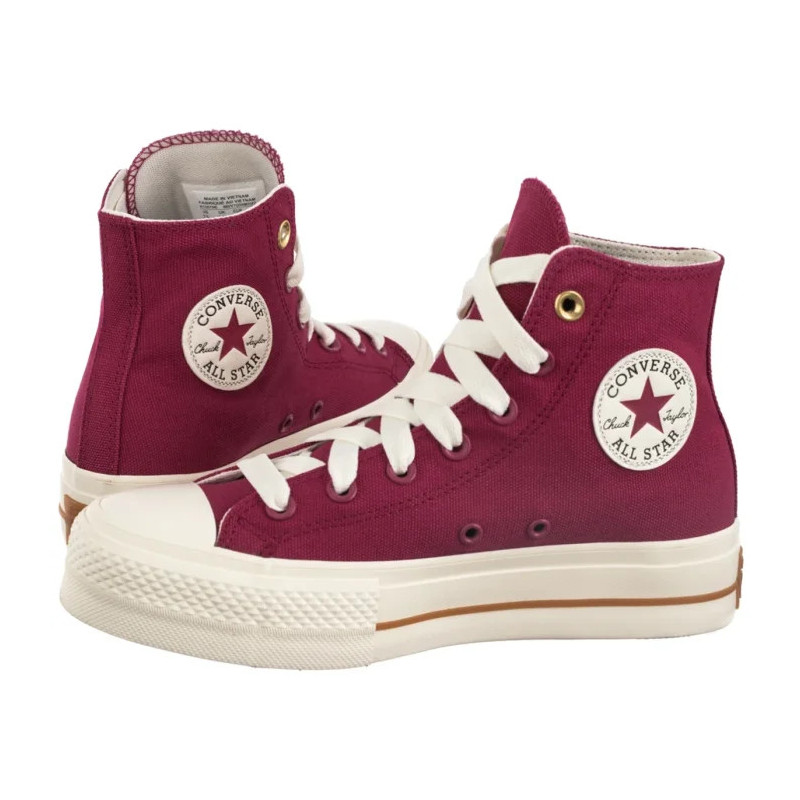 Converse CTAS Lift Hi Sporty Berry/Egret/Honey A13878C (CO808-a) apavi