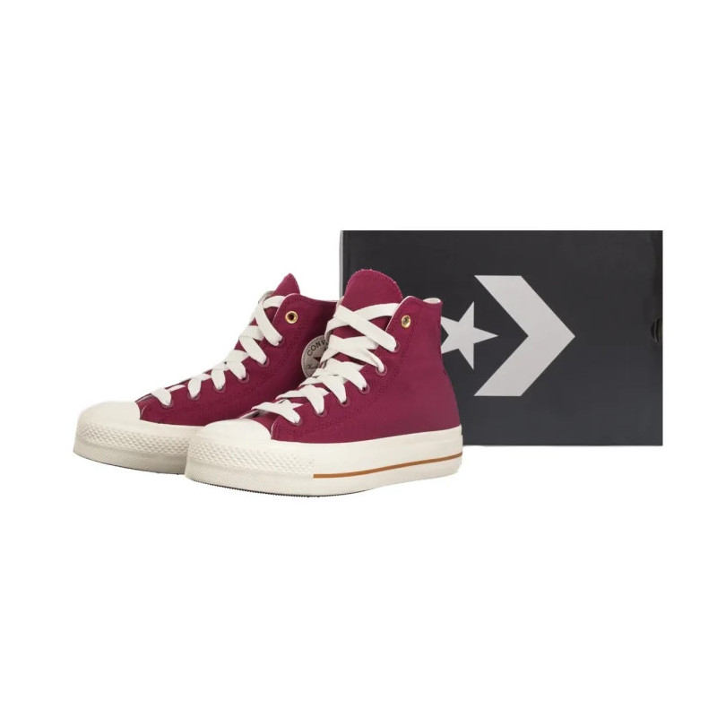 Converse CTAS Lift Hi Sporty Berry/Egret/Honey A13878C (CO808-a) kingad